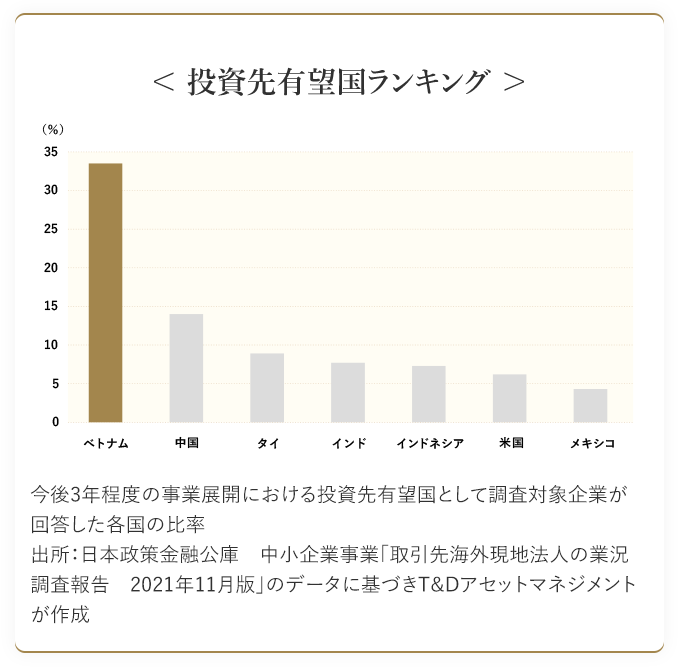 ベトナム株式ファンド 特集 T Dベトナム株式ファンド 特集ページ T Dアセットマネジメント株式会社